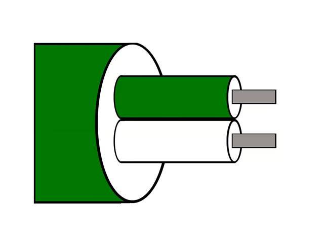 کابل ترموکوپل نوع K با روکش تفلونی PTFE/PFA